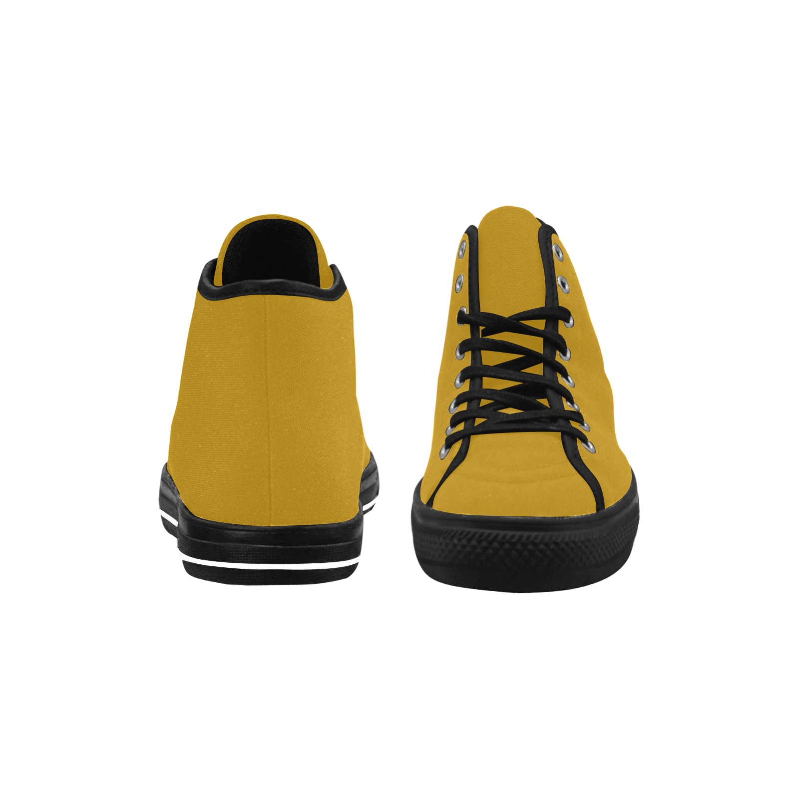 color dark goldenrod Vancouver H Men's Canvas Shoes (1013-1)