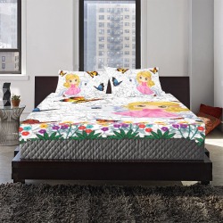 Little Riding Holly 3-Piece Bedding Set