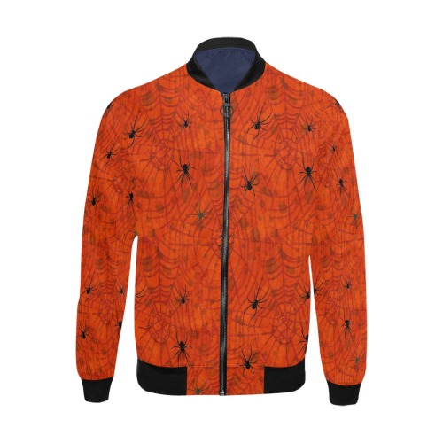 Halloween Spider by Artdream All Over Print Bomber Jacket for Men (Model H31)