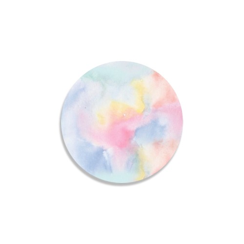 Colorful watercolor Round Coaster