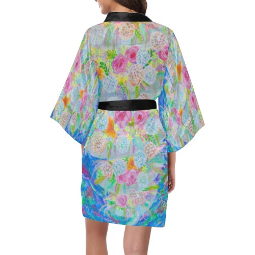 Flower Tornado Kimono Robe