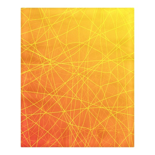 Orange 3-Piece Bedding Set