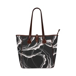 Monochrome Ink Classic Tote Bag (Model 1644)