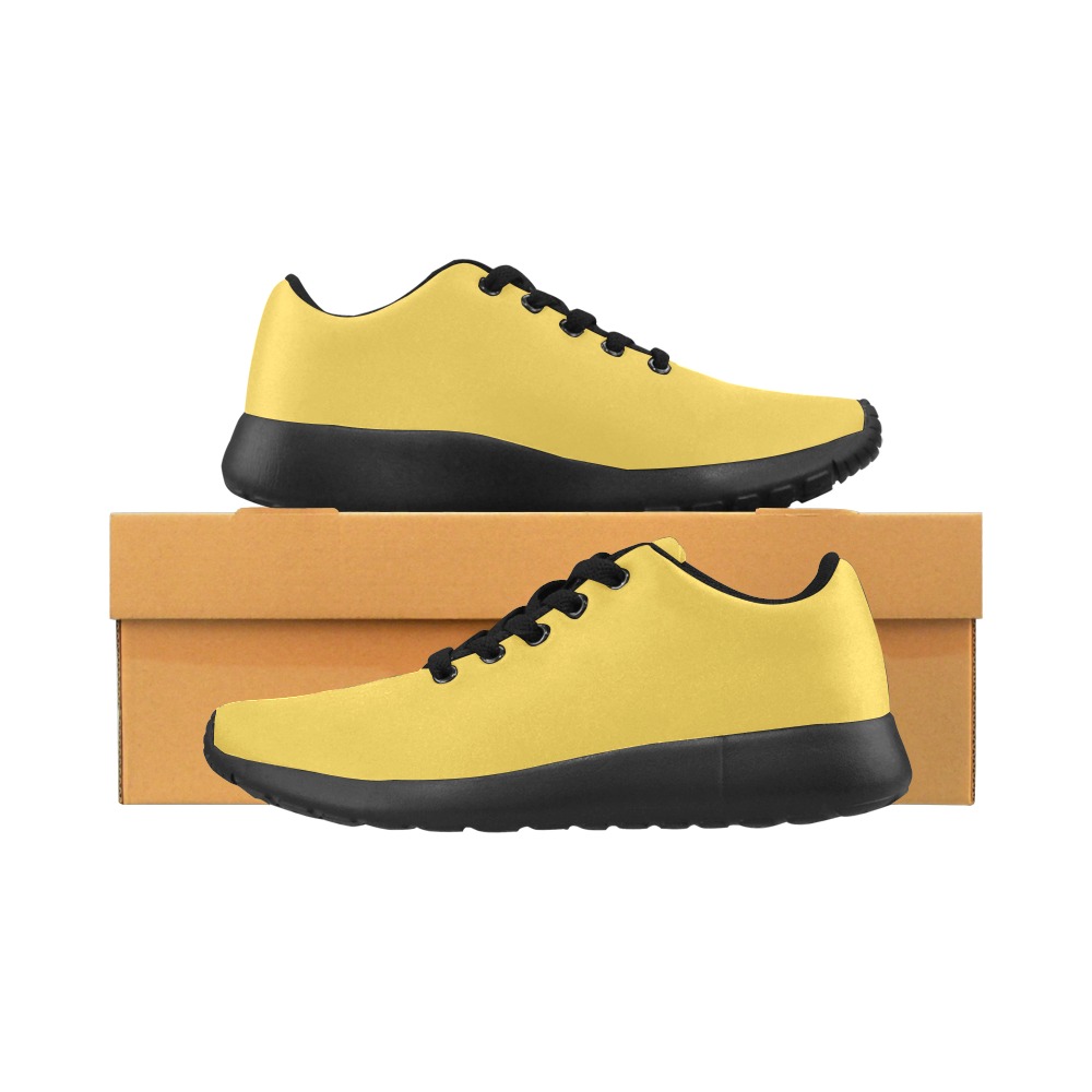 color mustard Men’s Running Shoes (Model 020)