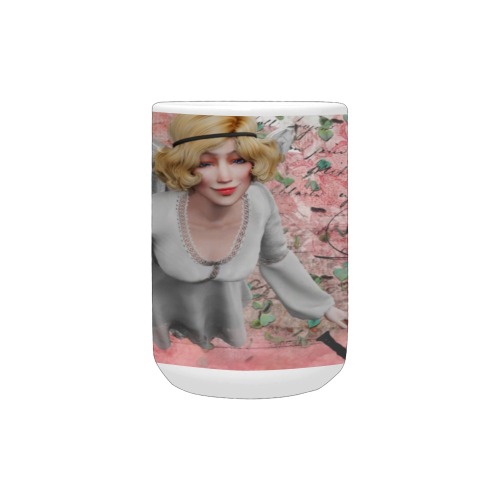 NEW valentine cupid pink 2 regular mug Custom Ceramic Mug (15OZ)