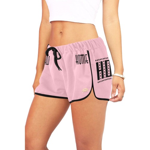 BubbleGum Box Me Babe Women's All Over Print Relaxed Shorts (Model L19)