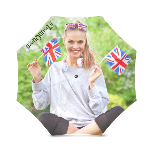 #TeamQueen Pro-Monarchy Pro-Commonwealth Foldable Umbrella (Model U01)