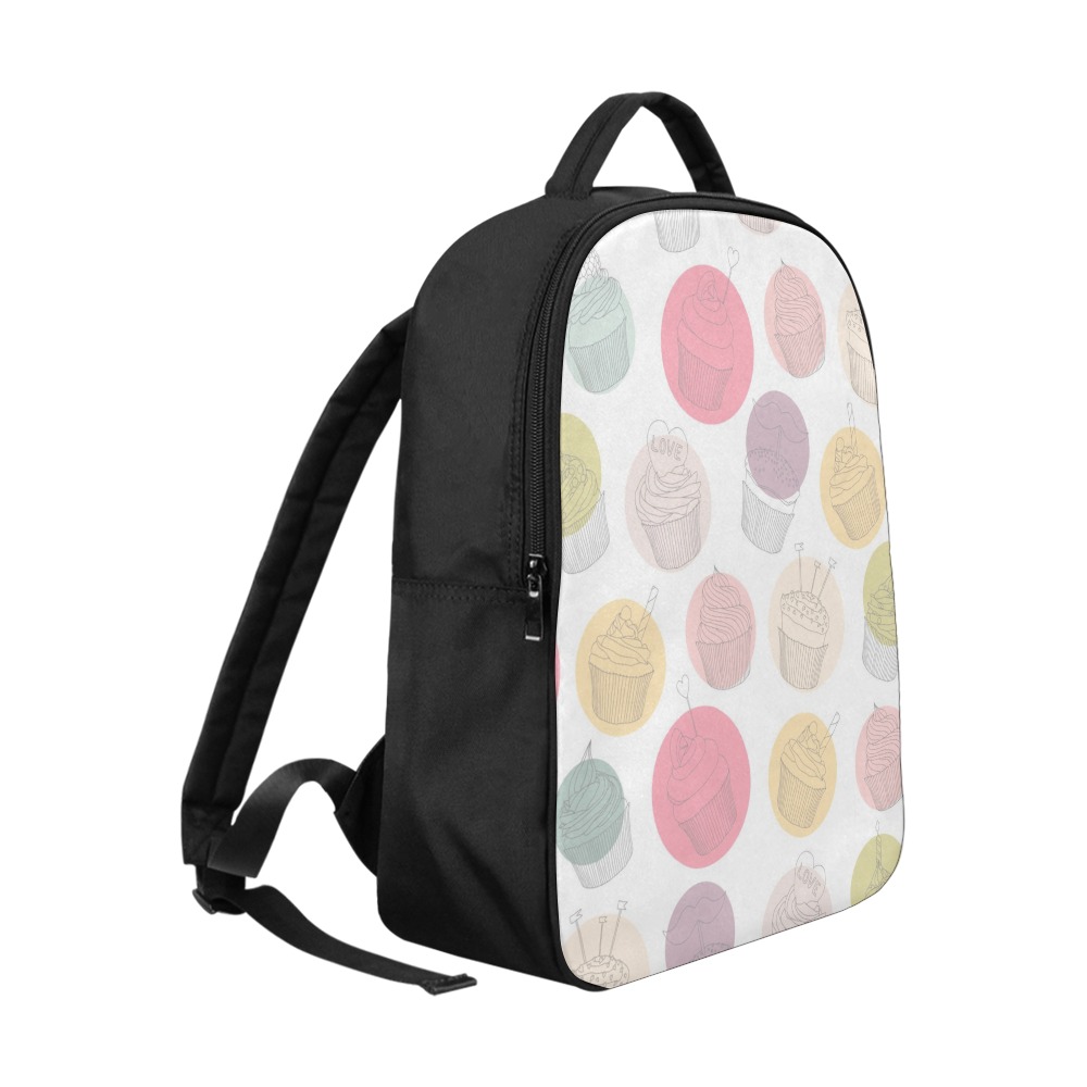 Colorful Cupcakes Popular Fabric Backpack (Model 1683)