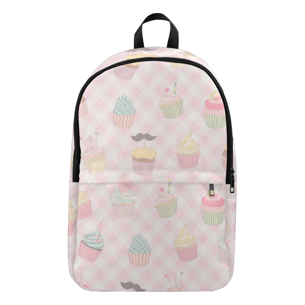 Cupcakes Fabric Backpack for Adult (Model 1659)
