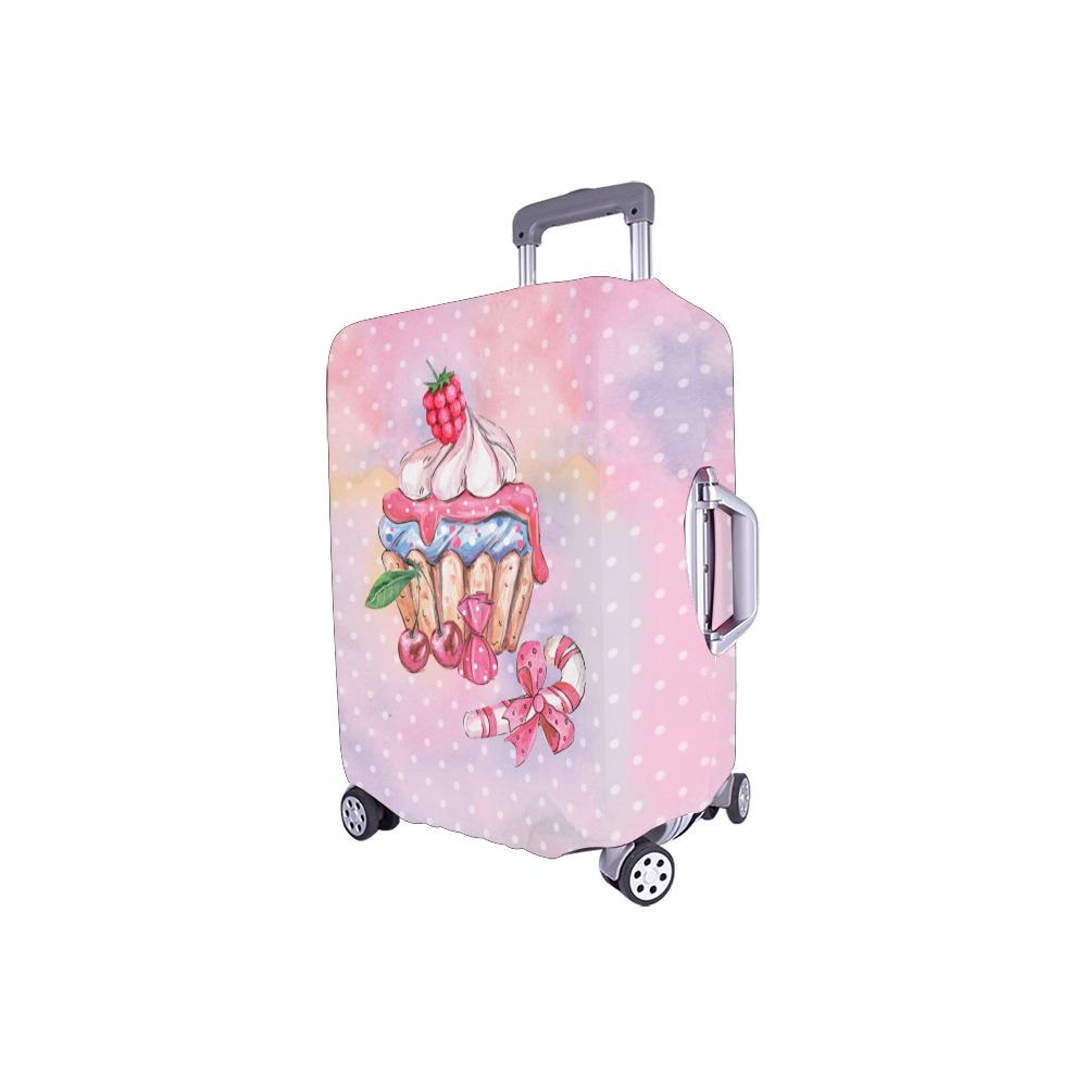 cupcake Luggage Cover/Small 18"-21"