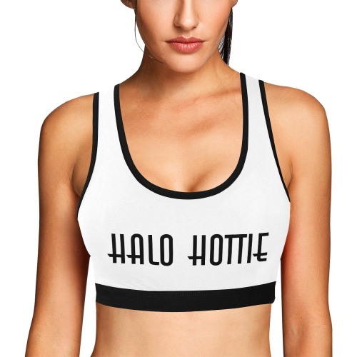 Coca Halo Hottie SB Women's All Over Print Sports Bra (Model T52)