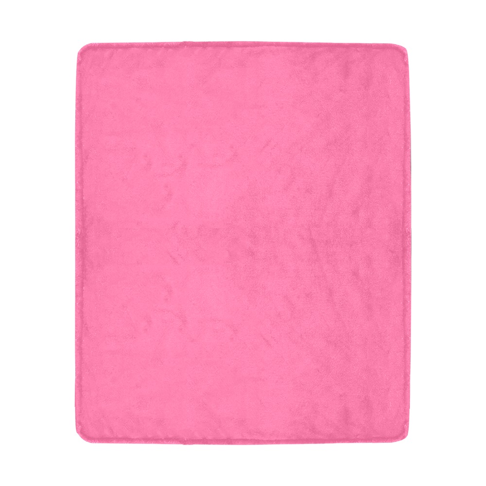 color French pink Ultra-Soft Micro Fleece Blanket 50"x60"