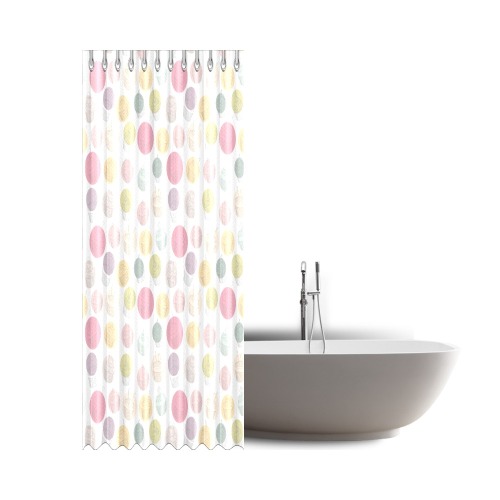 Colorful Cupcakes Shower Curtain 69"x84"