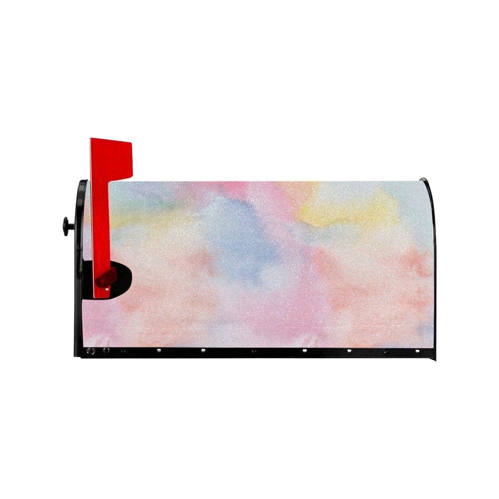 Colorful watercolor Mailbox Cover
