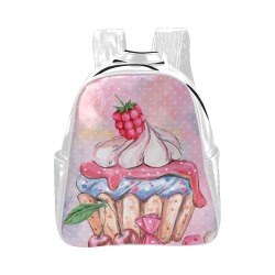 cupcake Multi-Pockets Backpack (Model 1636)