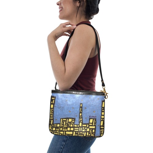 City bag Small Shoulder Bag (Model 1710)