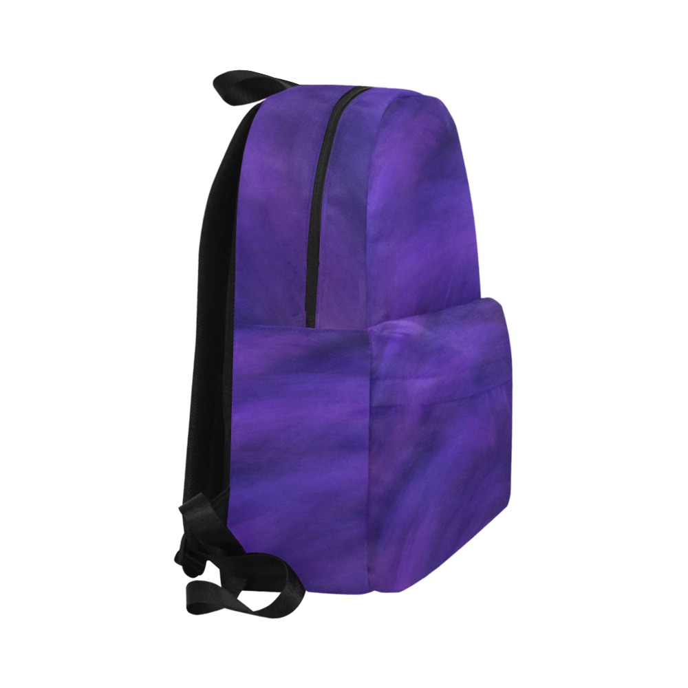 Purple Clouds Unisex Classic Backpack (Model 1673)