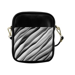 Monochrome Ink Sling Bag (Model 1627)