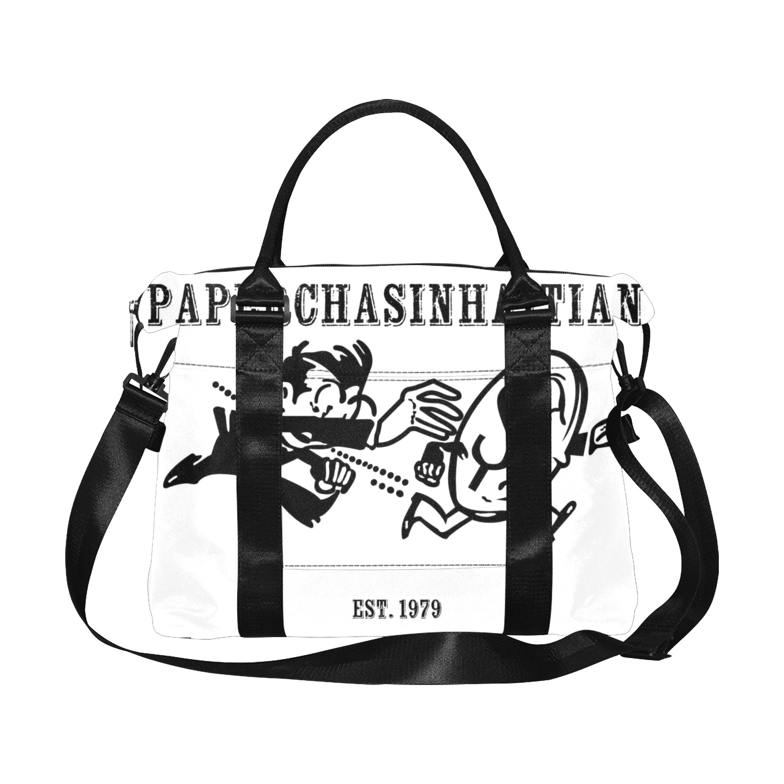 PaperChasinHAITIAN Large Capacity Duffle Bag (Model 1715)