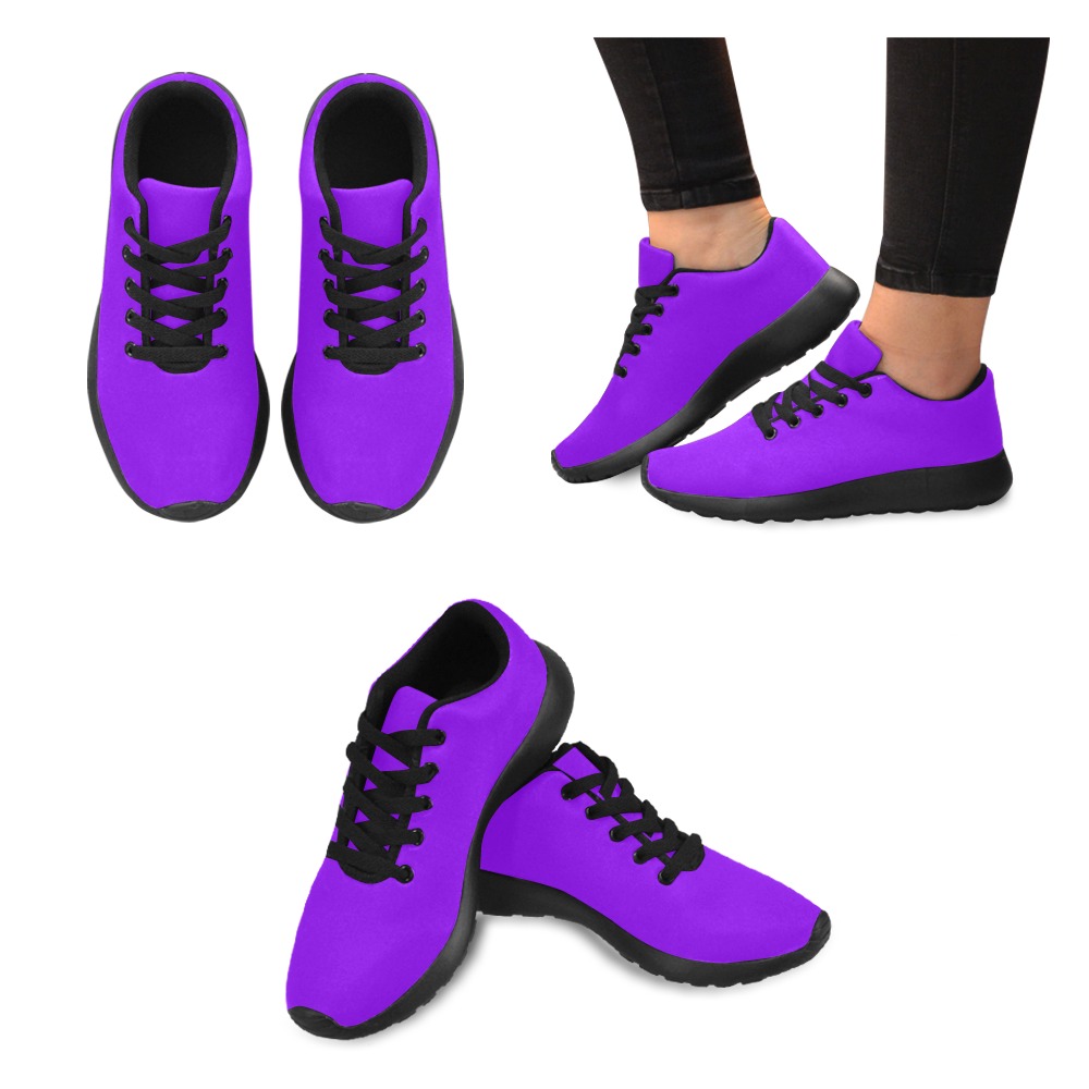 color electric violet Men’s Running Shoes (Model 020)