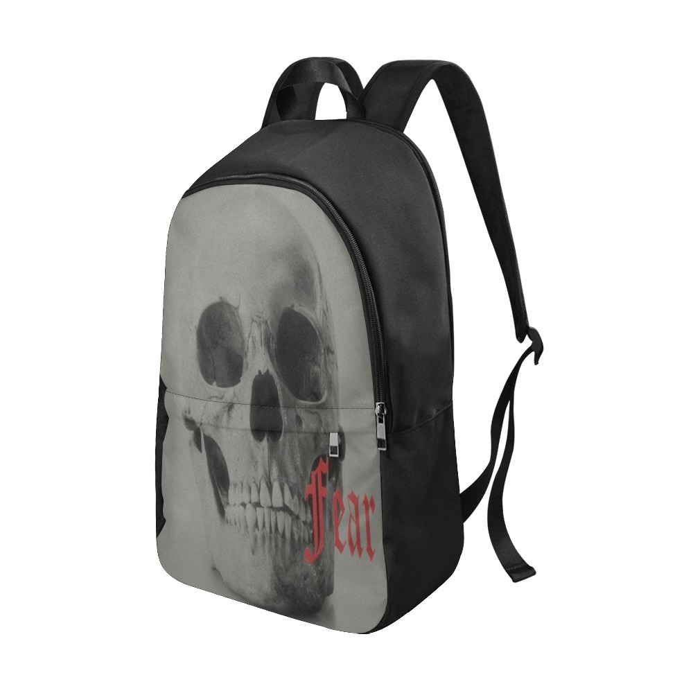 Fear Skull Fabric Backpack for Adult (Model 1659)