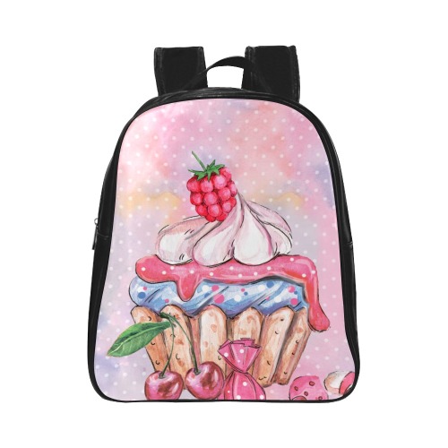 cupcake School Backpack (Model 1601)(Small)