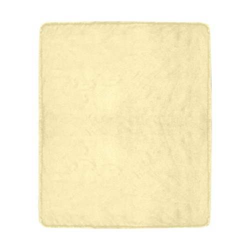 color vanilla Ultra-Soft Micro Fleece Blanket 50"x60"