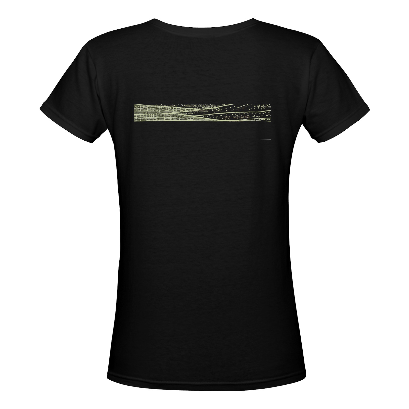 Smart Bird Women's Deep V-neck T-shirt (Model T19)