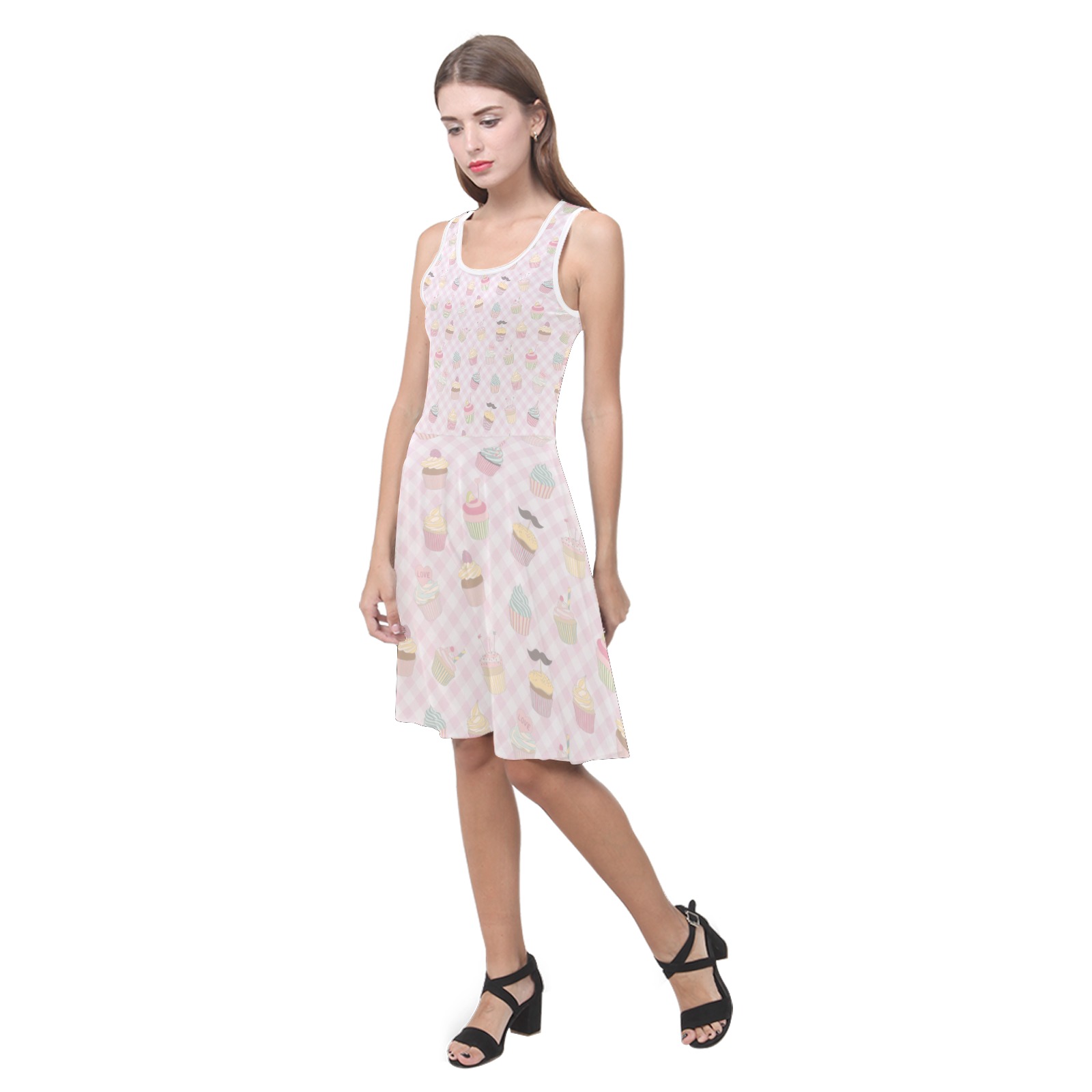 Cupcakes Atalanta Casual Sundress(Model D04)