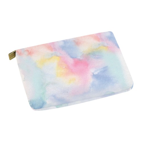 Colorful watercolor Carry-All Pouch 12.5''x8.5''