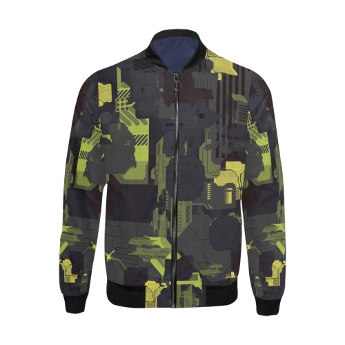 Urban Camouflage All Over Print Bomber Jacket for Men (Model H31)