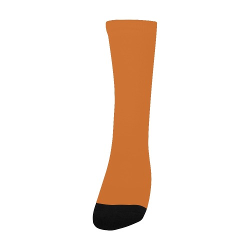 color chocolate Men's Custom Socks