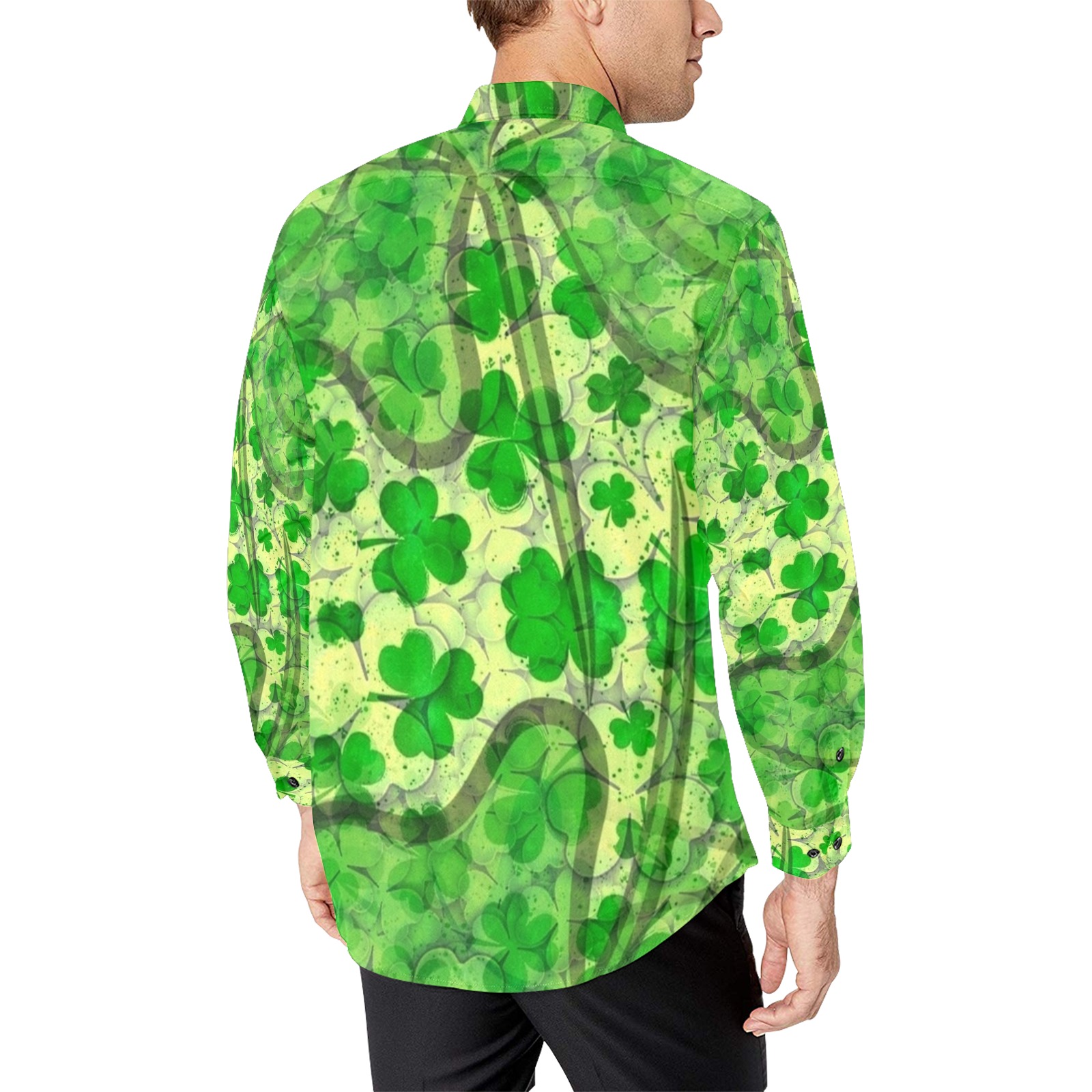 St. Patrick's by Artdream Men's All Over Print Casual Dress Shirt (Model T61)