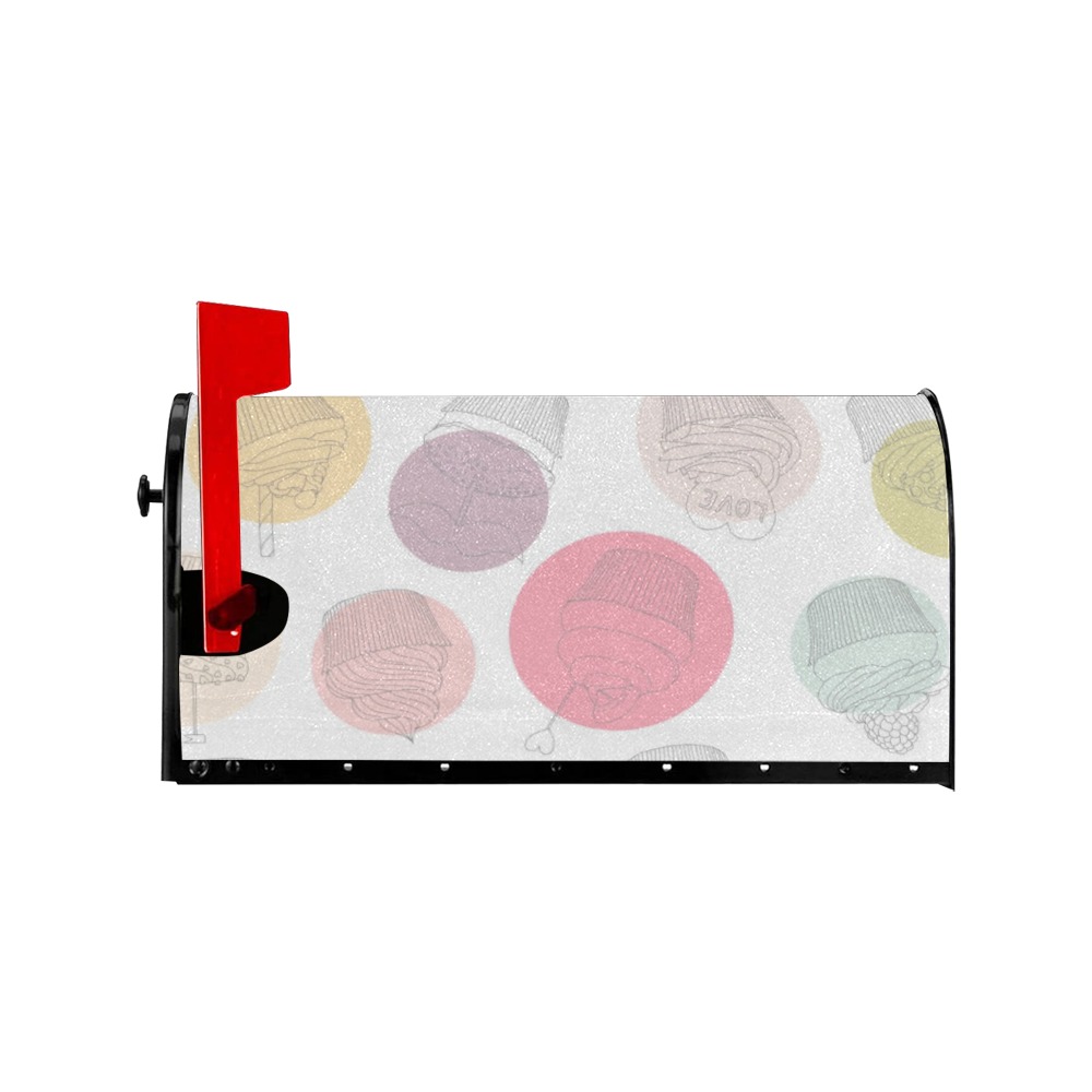 Colorful Cupcakes Mailbox Cover