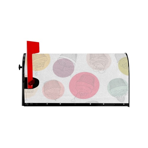 Colorful Cupcakes Mailbox Cover