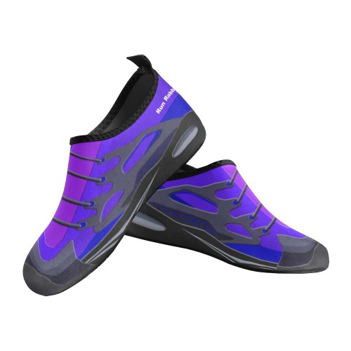 Run Rabbit Purple Women's Slip-On Water Shoes (Model 056)