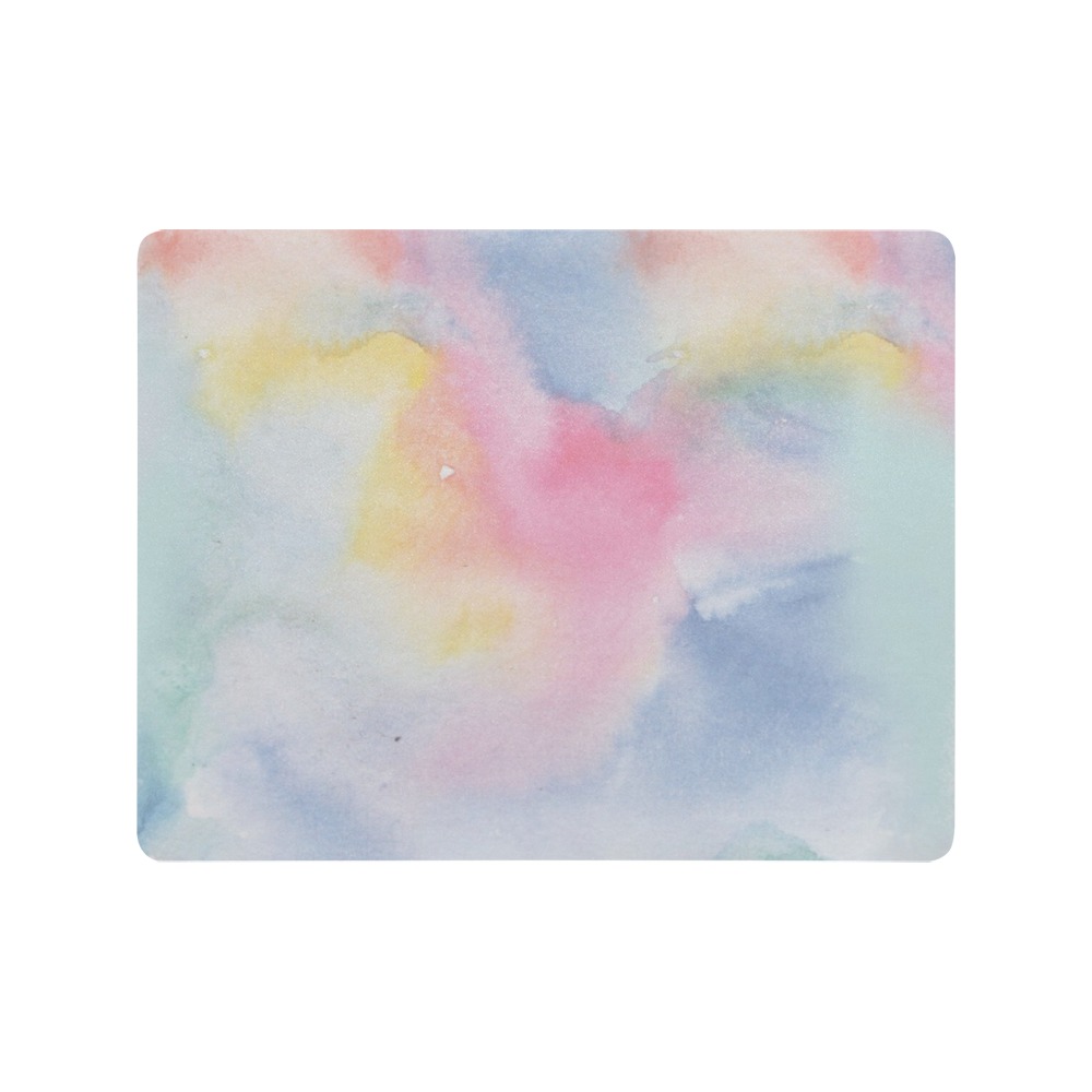 Colorful watercolor Mousepad 18"x14"