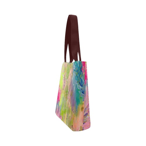 Abstract Painting Canvas Tote Bag (Model 1657)