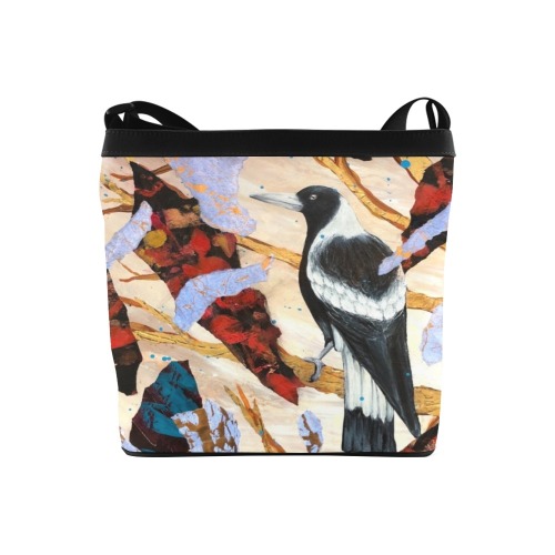 Magpie- Shoulder bag Crossbody Bags, Handbag, Purse Crossbody Bags (Model 1613)