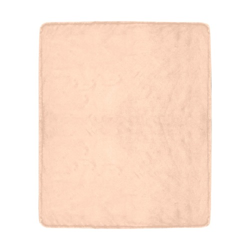 color apricot Ultra-Soft Micro Fleece Blanket 50"x60"