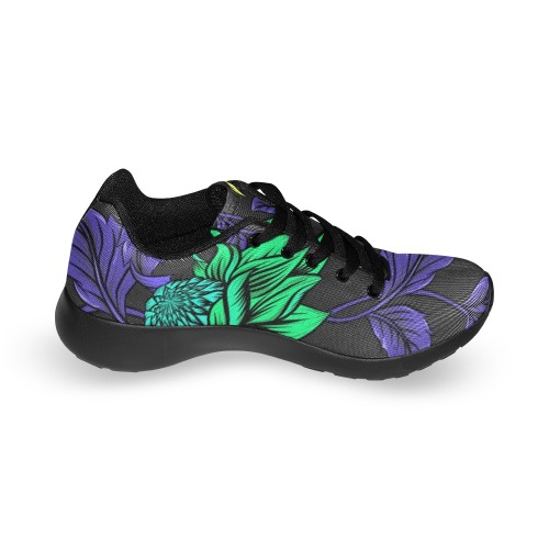 Neon Tropical Green Women’s Running Shoes (Model 020)