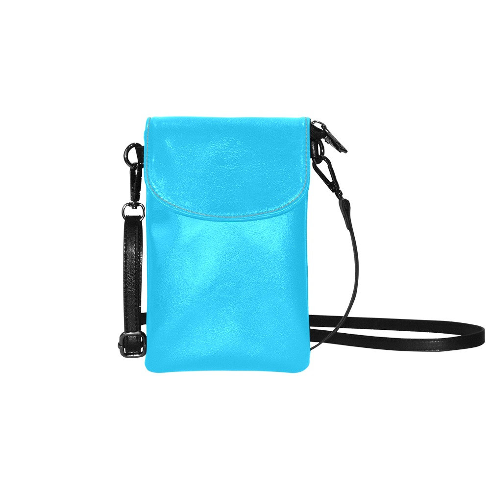 turquoise Small Cell Phone Purse (Model 1711)