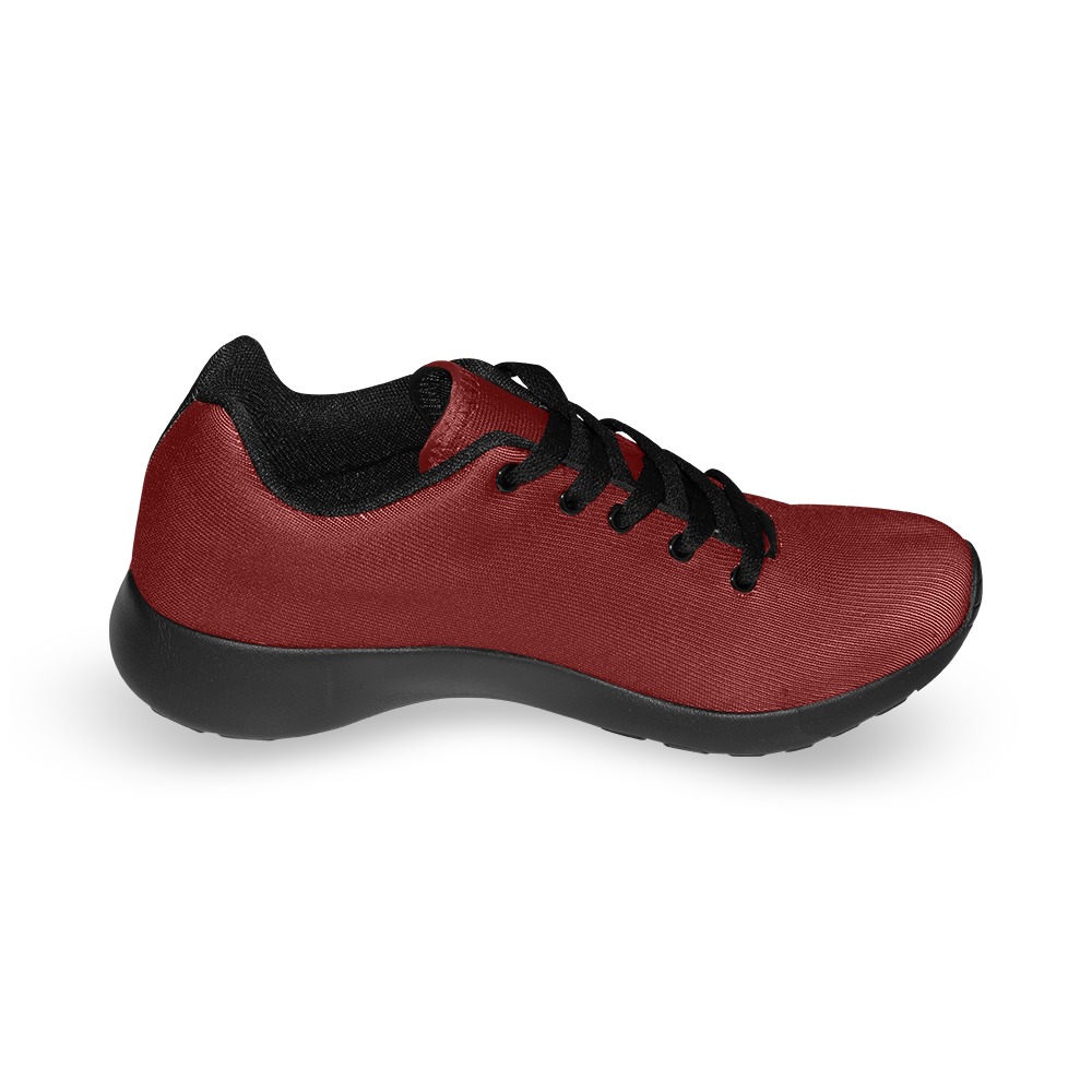 color blood red Men’s Running Shoes (Model 020)