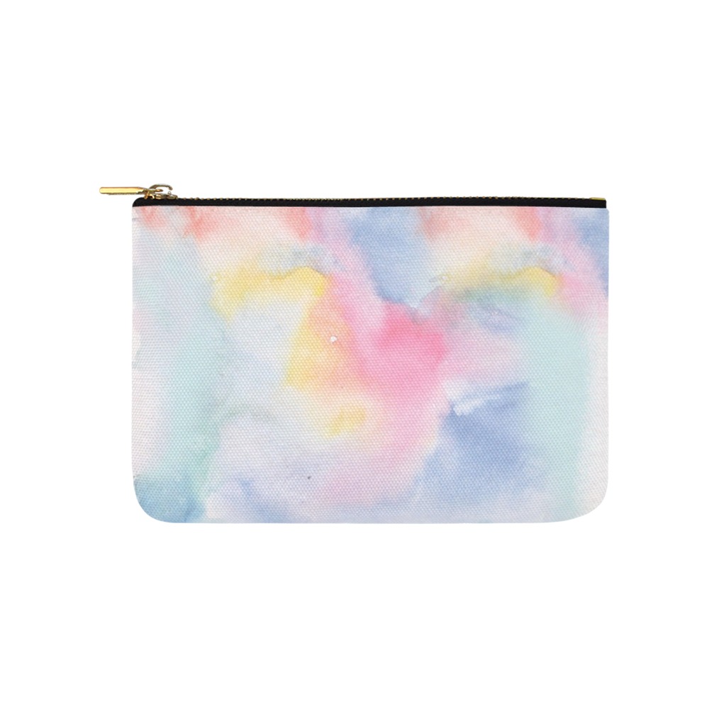 Colorful watercolor Carry-All Pouch 9.5''x6''
