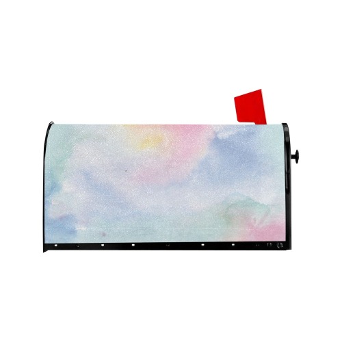 Colorful watercolor Mailbox Cover