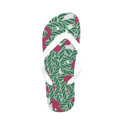 Pink Anchor Flip Flops for Men/Women (Model 040)