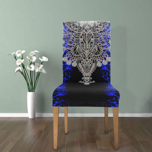 jewels Removable Dining Chair Cover