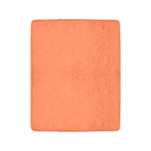 color coral Ultra-Soft Micro Fleece Blanket 40"x50"