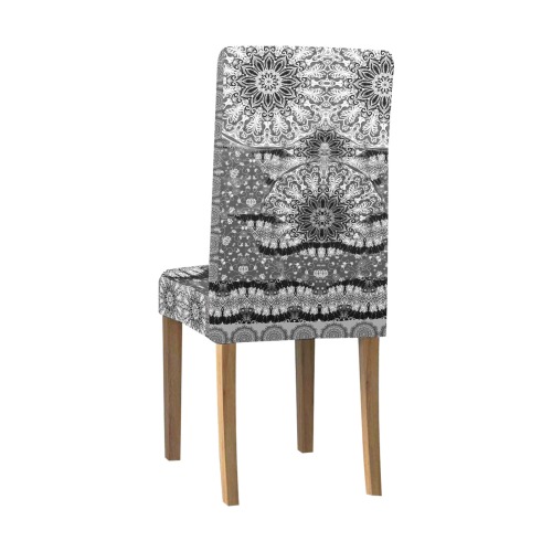 black cover design Removable Dining Chair Cover