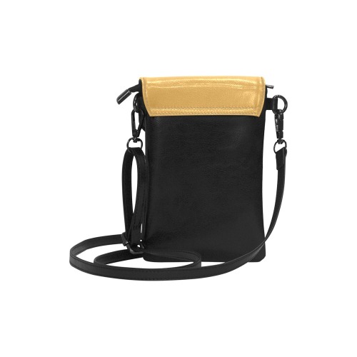 mustard Small Cell Phone Purse (Model 1711)